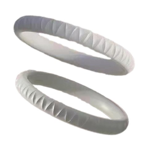 Ioensy - 2 Piezas Correa De Rótula Rodillera Soporte De Goma Para Entrenamiento De Voleibol De Gimnasio Gris