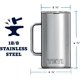 thumbnail image 4 of Taza YETI Rambler de acero inoxidable con aislamiento al vacío de 700 ml, 4 of 7