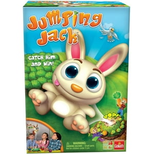 Goliath - Juego Jumping Jack Conejito Saltarín Para 2 A 4 Jugadores