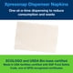thumbnail image 3 of Servilleta dispensadora Tork Xpressnap White N4 de 2 capas, 12 x 500, 3 of 9