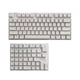 thumbnail image 2 of PBT KeyCaps Anti-grasa Mini Para 61 64 68 71 82 84 Dise?o Teclado Blanco, 2 of 5