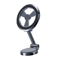 Magideal - Soporte Para Teléfono Para Automóvil, Soporte Para Teléfono, Accesorio Para Automóvil, Minisoporte Giratorio Plegable, Fácil Instalación, Soporte Para A