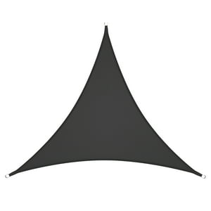 Miglu - Toldo Vela Triangular Color Marengo + Kit De Instalación