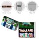 thumbnail image 5 of Trolland-theme Copper Metal Lighter Shell, Premium Replacement Refillable Lighter Case with Durable Metal Construction, Compatible with Zippo and Most Standard Lighter Models, 5 of 6