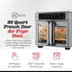 thumbnail image 3 of Horno Freidora de Aire Kitchen Elite 26 Cuartos con Puerta Francesa, 3 of 8