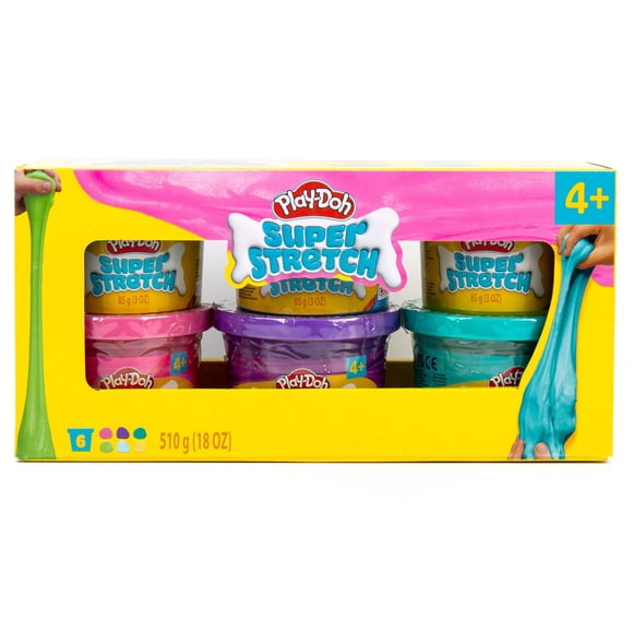 Play-Doh 6pk Super Stretch