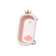thumbnail image 1 of Bañera plegable bebé con termómetro y accesorios, color rosa, 1 of 3