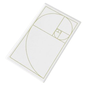 Magideal - Regla De Proporción Dorada, De Ropa De Retazos De Medición, Plantilla De Dibujo Diy, Regla De Precisión Para Manualidades Acolchadas A