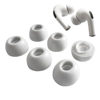 Almohadillas Luckvan De Espuma Para Airpods Pro/Pro2, 3 Pares, Blancas
