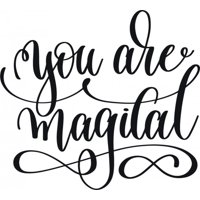 Rienda Libre Graphics - Decomural You Are Magical Fairytale Ws-46582
