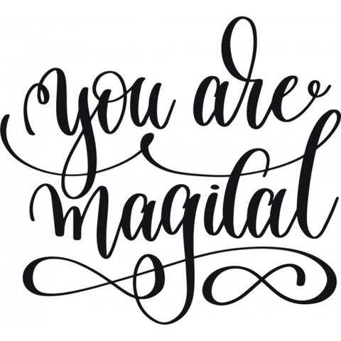 Rienda Libre Graphics - Decomural You Are Magical Fairytale Ws-46582