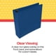 thumbnail image 5 of Binder School Smart Ring View, polipropileno de 2 pulgadas, azul, 5 of 8