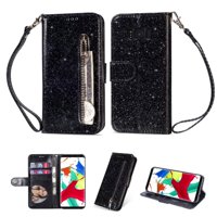 Funda Para Foxdock Elegante Funda Samsung Galaxy S8 Plus Glitter Con Cremallera-Ideal Para El Uso Diario