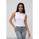 thumbnail image 2 of Polera Corta Mujer Top Sin Manga Full Elasticada Diseño 9013, 2 of 2