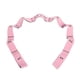 thumbnail image 4 of Yoga Pull Strap Fitness Estiramiento Banda Resistencia Loop 9 Loops Rosa, 4 of 5
