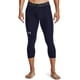 thumbnail image 1 of Leggings 3/4 Under Armour HeatGear para Hombre, Azul Marino, 1 of 5