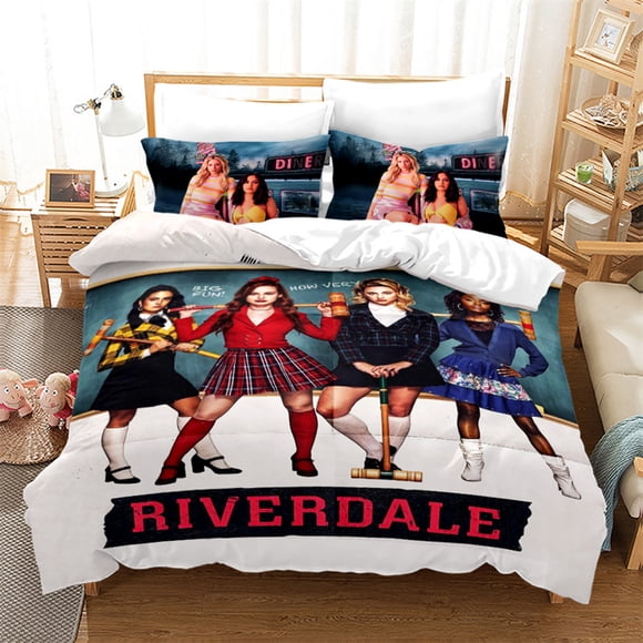 Cover Set Bedding Set Home Textiles Golf Sisters Team Gift3-Piece Bedding Set (1 Duvet Cover + 2 Pillow Shams)