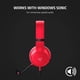 thumbnail image 5 of Auriculares Con Cable Kaira X Triforce 50 Mm Para Xbox Y Pc Color Rojo, 5 of 7