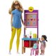 thumbnail image 1 of Muñecas Playset Barbie Teacher con muñeca moderna, muñeca pequeña y collar, 1 of 6