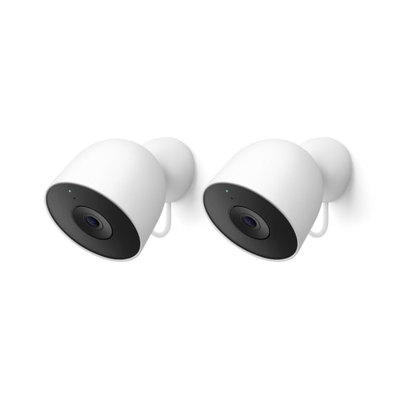 Cámara de seguridad Google Nest Cam Outdoor 2nd Gen 2 Pack