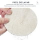 thumbnail image 3 of Set 4 Posavasos Ecocuero Redondo Antimanchas Impermeables 2 En 1 Jaspeado, 3 of 9