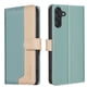 thumbnail image 1 of Funda Cartera con Bloqueo RFID para Samsung Galaxy A36 5G con Ranuras y Soporte Verde, 1 of 5
