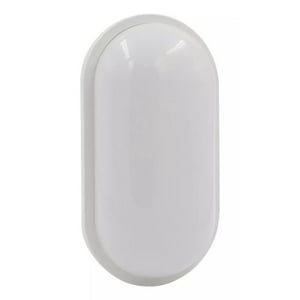 Click Ventas - Lampara Aplique De Techo Pared Vapoleta Ovalada Blanco