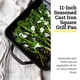 thumbnail image 3 of Grill Pan Lodge Chef Collection, hierro fundido, 11 pulgadas, cuadrado, 3 of 8