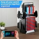 thumbnail image 2 of Estación organizadora con cargador de mandos - Soporte de almacenamiento multifuncional compatible con la base de Nintendo Switch, soporte de mandos, base de carga de JoyCons-Negro Blanco, 2 of 7