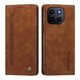 thumbnail image 2 of Funda Billetera para Honor X6c 4G Imán y Resistente Marrón, 2 of 6