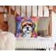 thumbnail image 5 of Almohada Decorativa Shih Tzu Hippie Dawg, 5 of 6