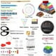 thumbnail image 2 of Set Costura Hilo De Coser Alfiler Gancho Botones Kit 206pcs, 2 of 4