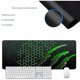 thumbnail image 3 of Mouse Pad Gamer Profesional, Alfombrilla De Ratón, Impermeable, Ergonómico, Base De Goma Antideslizante, Tamaño Grande (60 X 30 X 3 Cm), Altamente Duradero, Caucho De Calidad (verde), 3 of 6