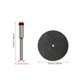 thumbnail image 5 of Ruedas de corte giratorias YGFRSTO, 50 unidades con mandriles de 3 mm, 5 of 7