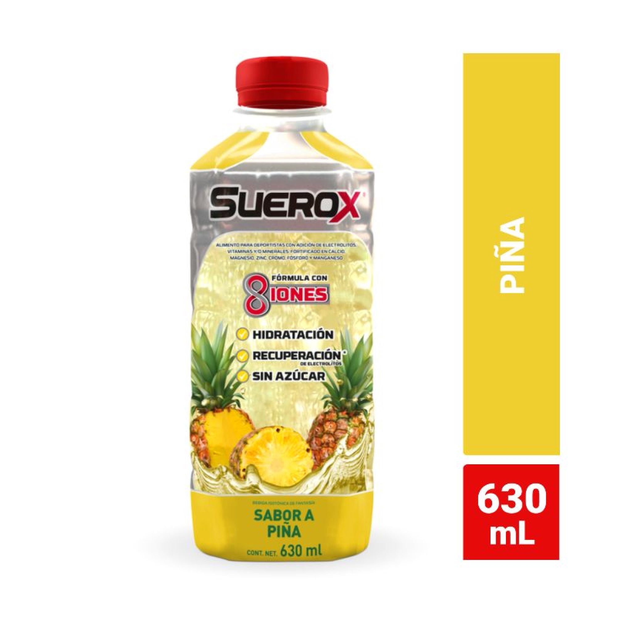 Bebida Hidratante Piña Botella 630 ml Suerox