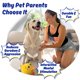 thumbnail image 5 of Juguete para perros PeppyPawz Bola resistente con chirrido para mordedores agresivos - razas grandes, 5 of 9