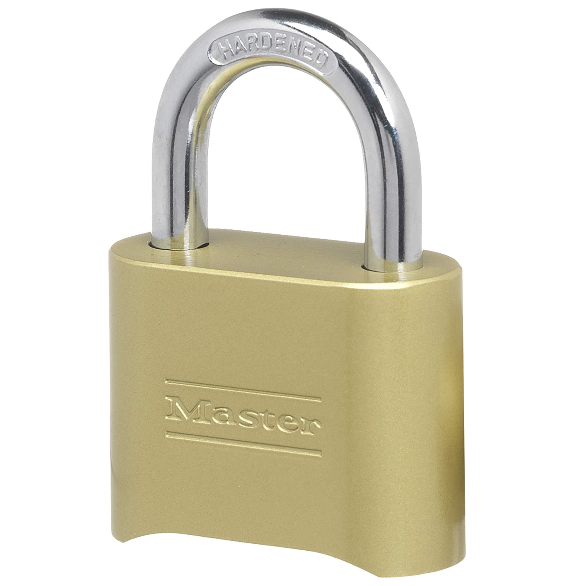 Candado Combinado Master Lock 175d De Latón Para Interiores Y Exteriores