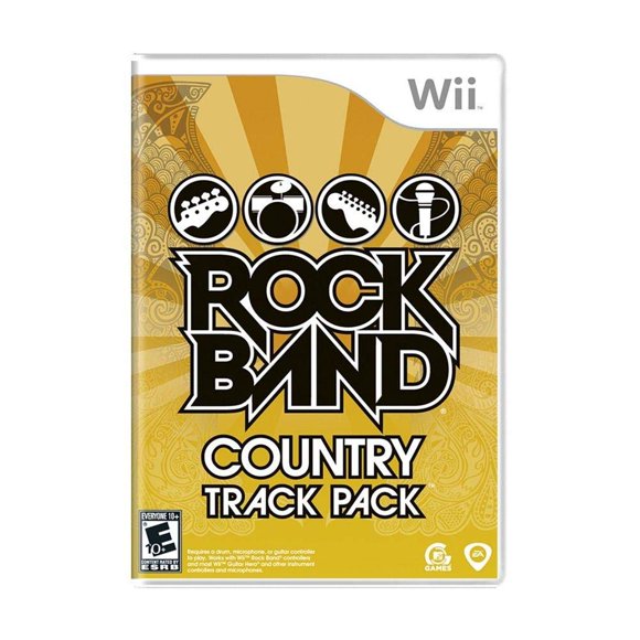 Videojuego Electronic Arts Rock Band Country para Wii