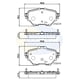 thumbnail image 3 of Pastillas Freno para auto COMLINE CBP32234, 3 of 4
