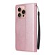 thumbnail image 5 of Funda Cartera para iPhone 16 Pro con Tarjetero, Soporte y Cordón - Protección Oro rosa, 5 of 6