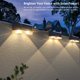 thumbnail image 5 of Luces solares para cerca LIANGLOME, 3 modos, IP65, impermeables, paquete de 12, 5 of 6