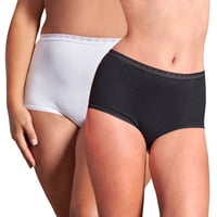 Baziani - Pack 2 Calzones Algodón Tiro Alto 20518