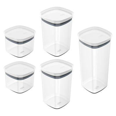 Ou - Conjunto Contenedores Block Blanco