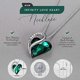 thumbnail image 2 of Collar HESHPAWS Infinity Love Heart Plateado con Cristales de Piedra de Nacimiento Cadena 18+2 pulgadas, 2 of 3