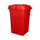 thumbnail image 1 of Basurero Plastico con tapa 50 litros - Rojo, 1 of 1