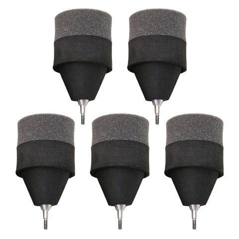Ioensy - 5 Unid/Set Flechas Con Punta De Espuma De Esponja De Tiro Con Arco Para Accesorio De Juego De Práctica De Batalla