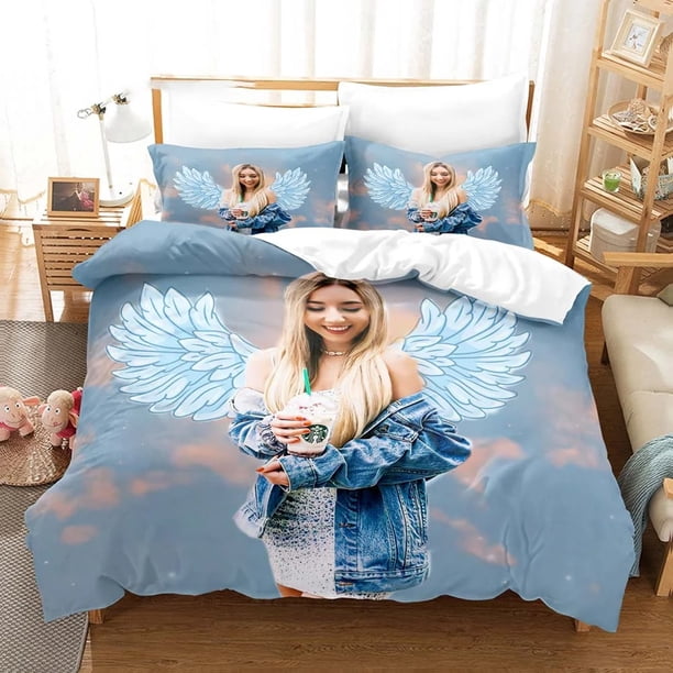 Rebekah Wing Bedding Set Boys Girls Beki & Fluffy Duvet Cover Pillowcase Bed Kids Adult