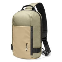 Tomtoc - Bolso Sling Navigator-T24 Para Macbook Pro 14 - Caqui
