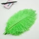 thumbnail image 2 of Venta al por mayor, 10 piezas de plumas de avestruz macho naturales, 25-30 cm/10-12 pulgadas, gran pelusa verde, 2 of 6