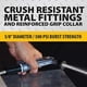 thumbnail image 1 of Manguera Jardan Bionic Steel 100ft Acero Inoxidable 58 500PSI, 1 of 3